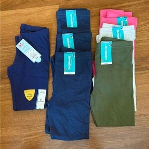 BUNDLE of Garanimals and Cat & Jack Leggings 5T